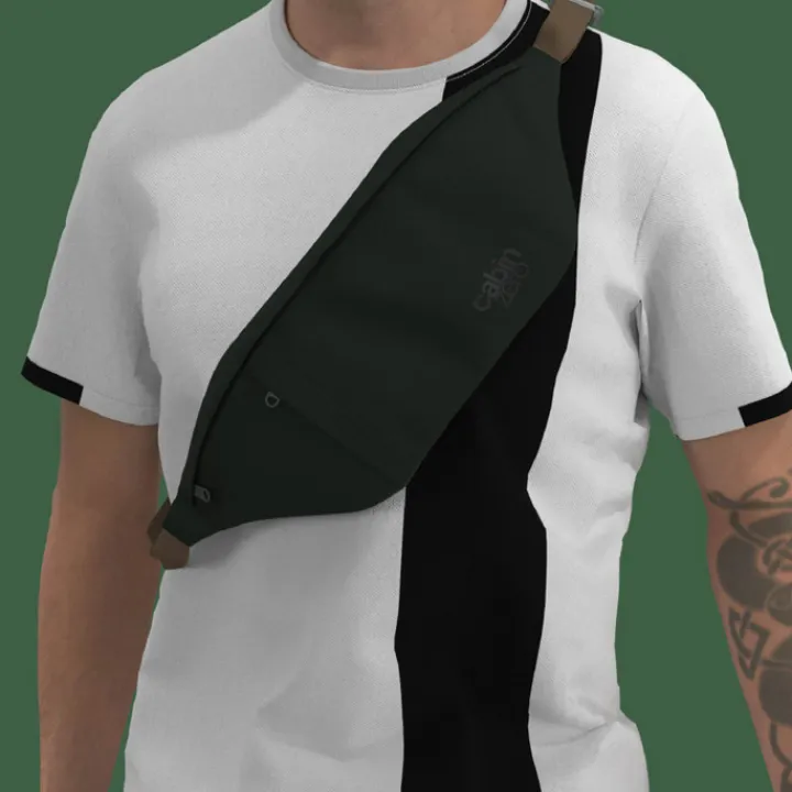 Heuptassen|Crossbody>CabinZero Classic Waistbag 2L black sand