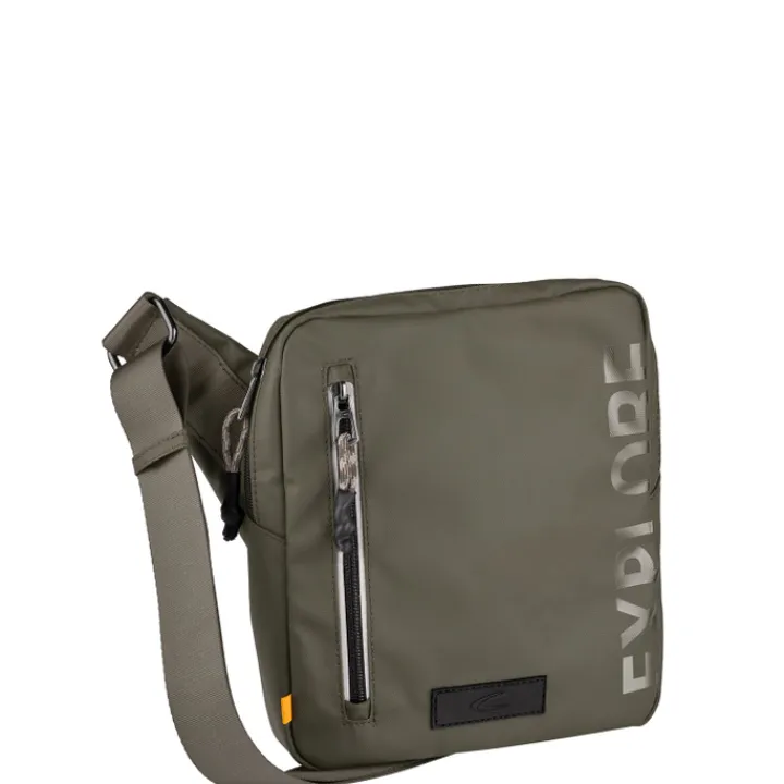 Schoudertassen|Herentassen>Camel Active Explore Cross Bag S khaki