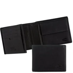 Rfid Portemonnees|Leren Portemonnees>Camel Active Osaka Billfold black