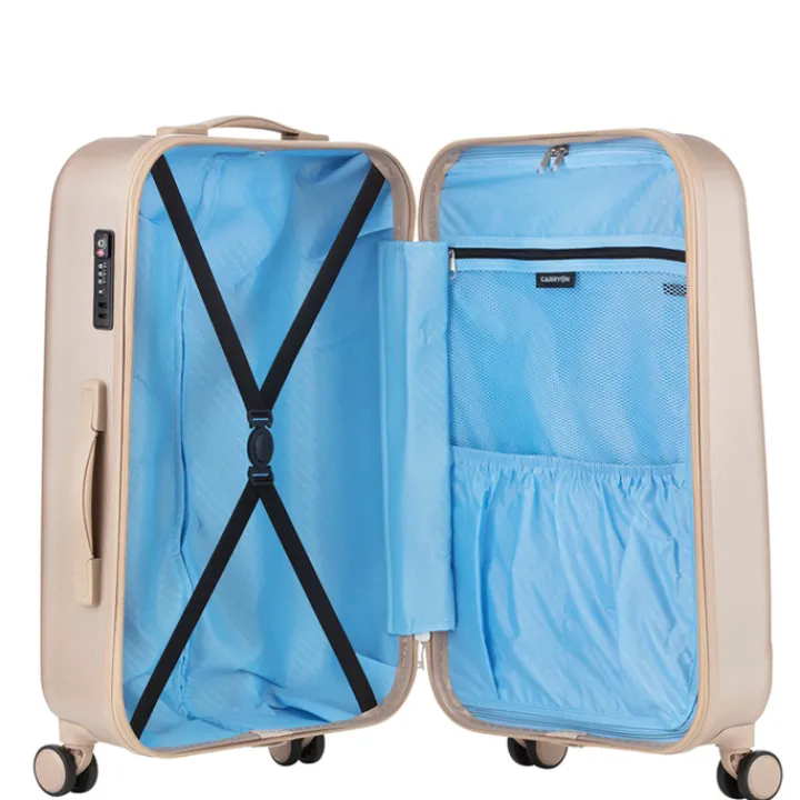 Koffersets|Reiskoffers>CarryOn Skyhopper 78 Set van 2 champagne