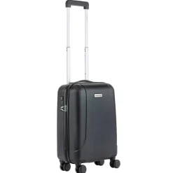 Reiskoffers|Koffersets>CarryOn Skyhopper 4 Wiel Trolley 55 + Beautycase Set black