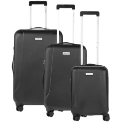 Reiskoffers|Koffersets>CarryOn Skyhopper Trolleyset 3pcs TSA black