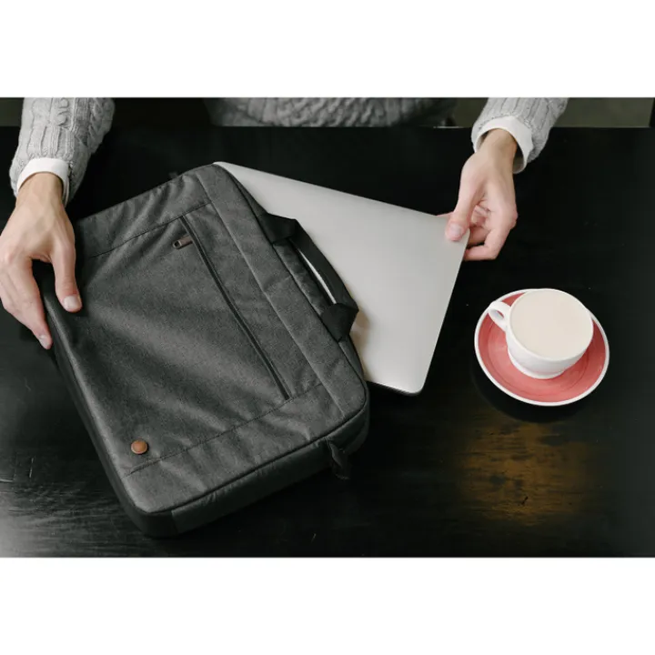 Herentassen|Laptop Schoudertassen>Case Logic Era Attaché 15.6" obsidian