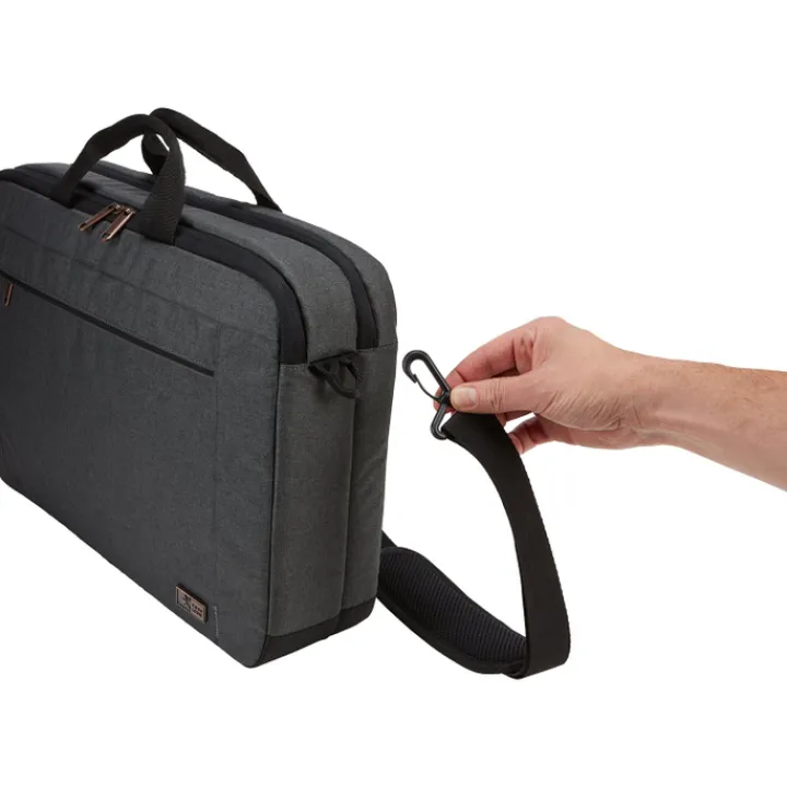 Herentassen|15.6 Inch Laptoptassen>Case Logic Era Laptop Bag 15.6 inch obsidian