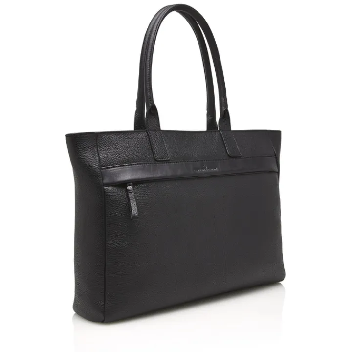 15.6 Inch Laptoptassen|Laptop Schoudertassen>Castelijn & Beerens Anna Shopper 15.6'' RFID zwart