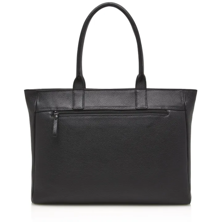 15.6 Inch Laptoptassen|Laptop Schoudertassen>Castelijn & Beerens Anna Shopper 15.6'' RFID zwart