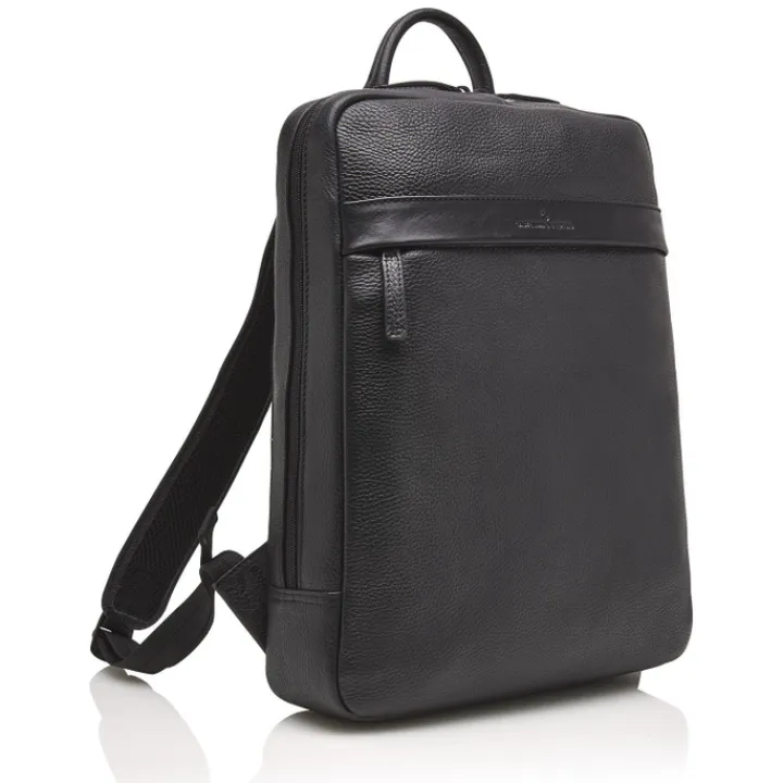 15.6 Inch Laptoptassen|Laptop Rugzakken>Castelijn & Beerens Bravo Laptoprugzak 15.6'' RFID zwart