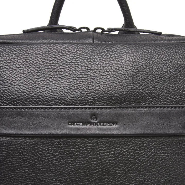 15.6 Inch Laptoptassen|Laptop Rugzakken>Castelijn & Beerens Bravo Laptoprugzak 15.6'' RFID zwart
