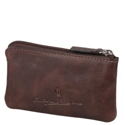 Rfid Portemonnees|Heren Portemonnees>Castelijn & Beerens Canyon Sleuteletui mocca