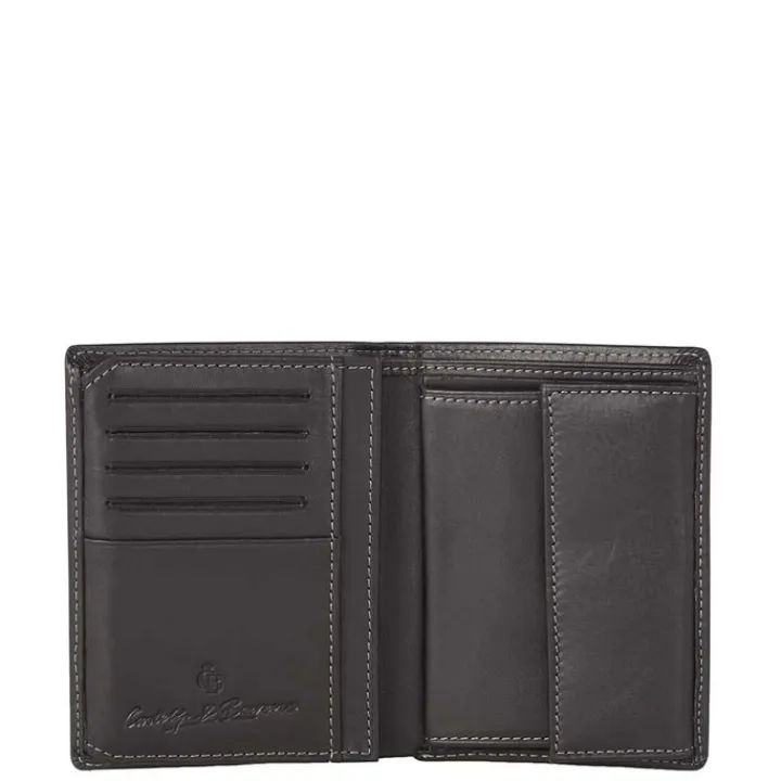 Rfid Portemonnees|Leren Portemonnees>Castelijn & Beerens Canyon Billfoldportefeuille zwart