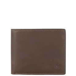 Rfid Portemonnees|Leren Portemonnees>Castelijn & Beerens Canyon Billfold 8 Creditcards mokka