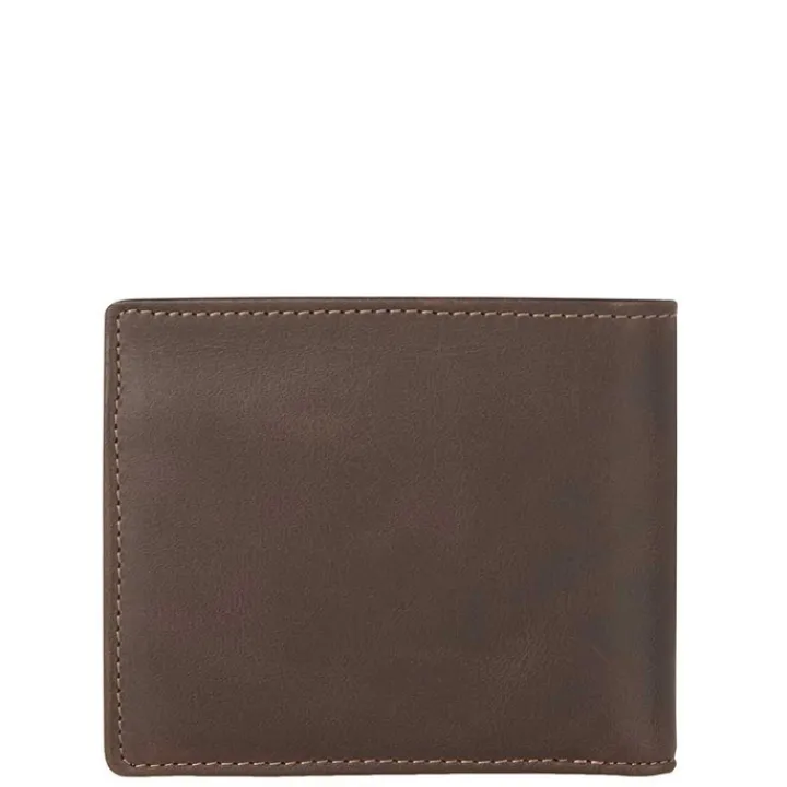 Rfid Portemonnees|Leren Portemonnees>Castelijn & Beerens Canyon Billfold 8 Creditcards mokka
