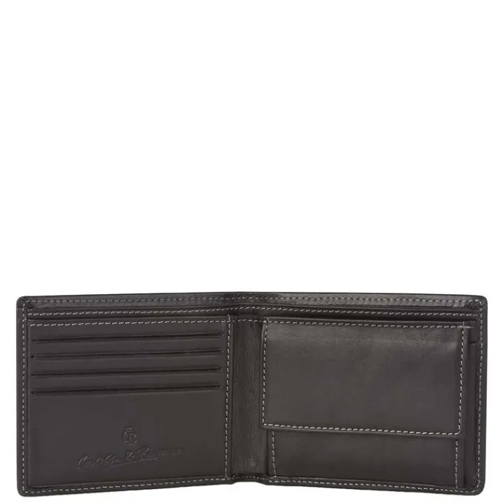 Rfid Portemonnees|Leren Portemonnees>Castelijn & Beerens Canyon Billfold 8 Creditcards zwart