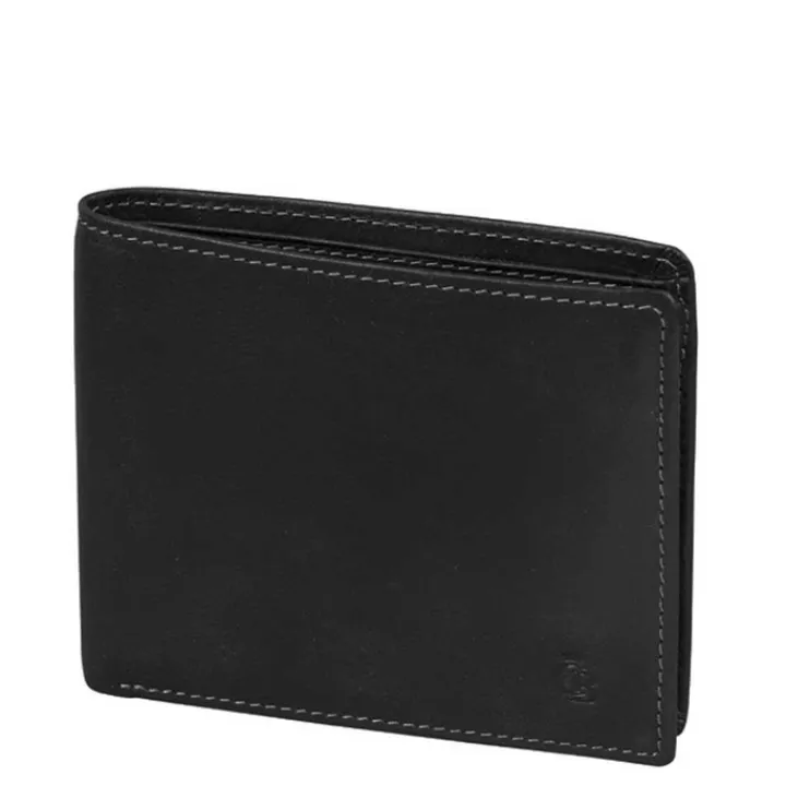 Rfid Portemonnees|Leren Portemonnees>Castelijn & Beerens Canyon Billfold heren portemonnee zwart