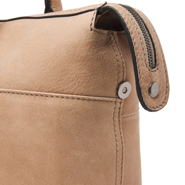 15.6 Inch Laptoptassen|Laptop Schoudertassen>Castelijn & Beerens Carisma Laptoptas 15.6" + Tablet RFID II beige