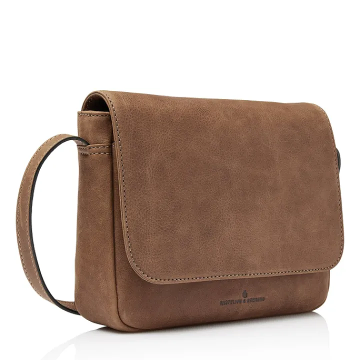 Schoudertassen|Crossbody>Castelijn & Beerens Carisma Crossbody cognac