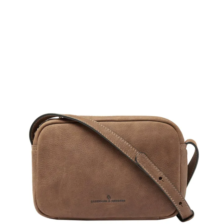Schoudertassen|Crossbody>Castelijn & Beerens Carisma Crossbody Zip cognac