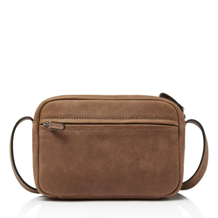 Schoudertassen|Crossbody>Castelijn & Beerens Carisma Crossbody Zip cognac