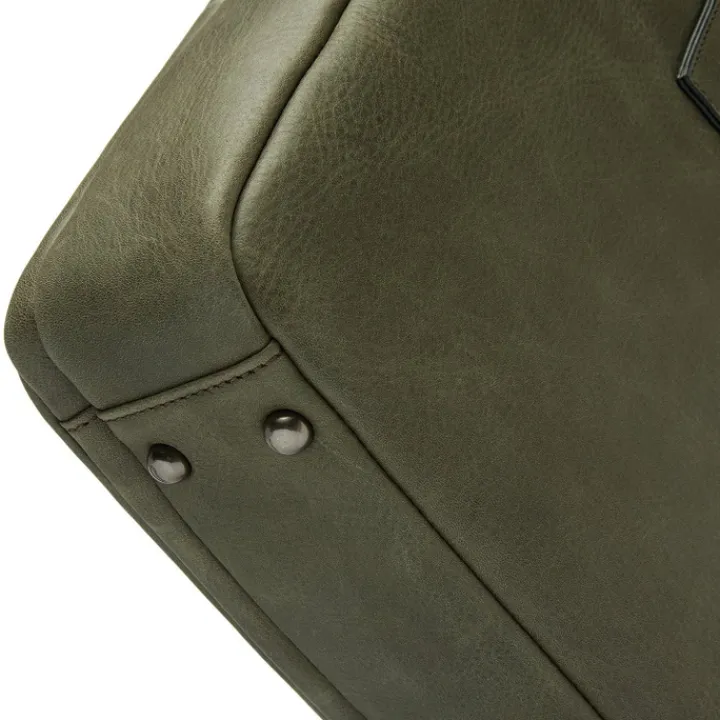15.6 Inch Laptoptassen|Laptop Schoudertassen>Castelijn & Beerens Carisma Laptopbag 15.6" dark military