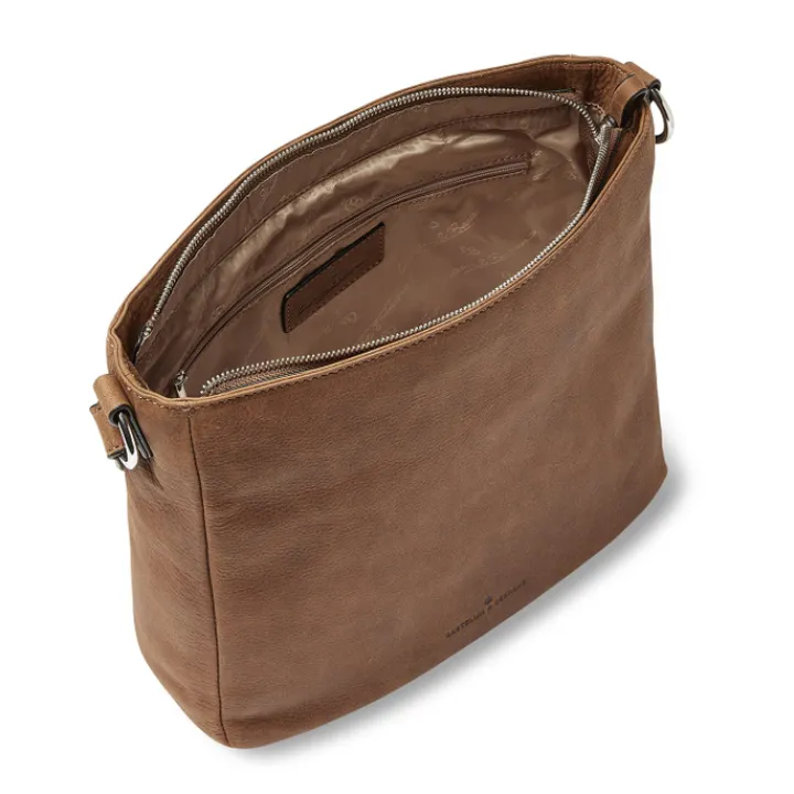 Schoudertassen|Damestassen>Castelijn & Beerens Carisma Hobo cognac