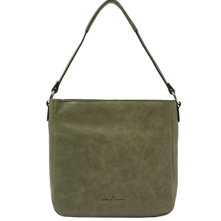 Schoudertassen|Damestassen>Castelijn & Beerens Carisma Hobo green