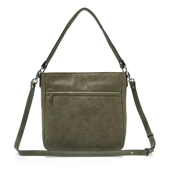Schoudertassen|Damestassen>Castelijn & Beerens Carisma Hobo green