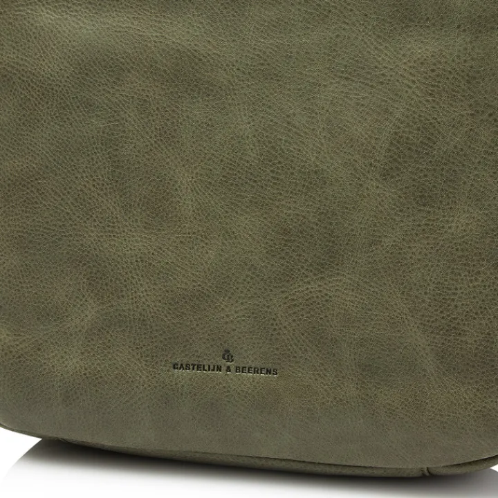 Schoudertassen|Damestassen>Castelijn & Beerens Carisma Hobo green