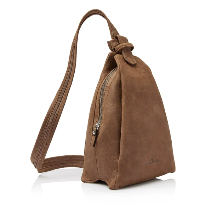 Sling Bags|Damestassen>Castelijn & Beerens Carisma Backpack cognac