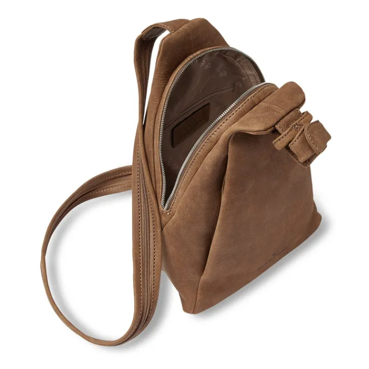 Sling Bags|Damestassen>Castelijn & Beerens Carisma Backpack cognac