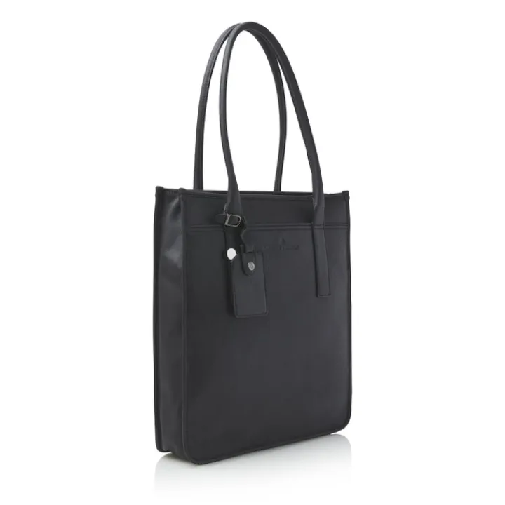 15.6 Inch Laptoptassen|Laptop Schoudertassen>Castelijn & Beerens Carisma Laptop Shopper RFID 15.6'' + Tablet zwart