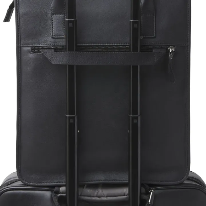 15.6 Inch Laptoptassen|Laptop Schoudertassen>Castelijn & Beerens Carisma Laptop Shopper RFID 15.6'' + Tablet zwart