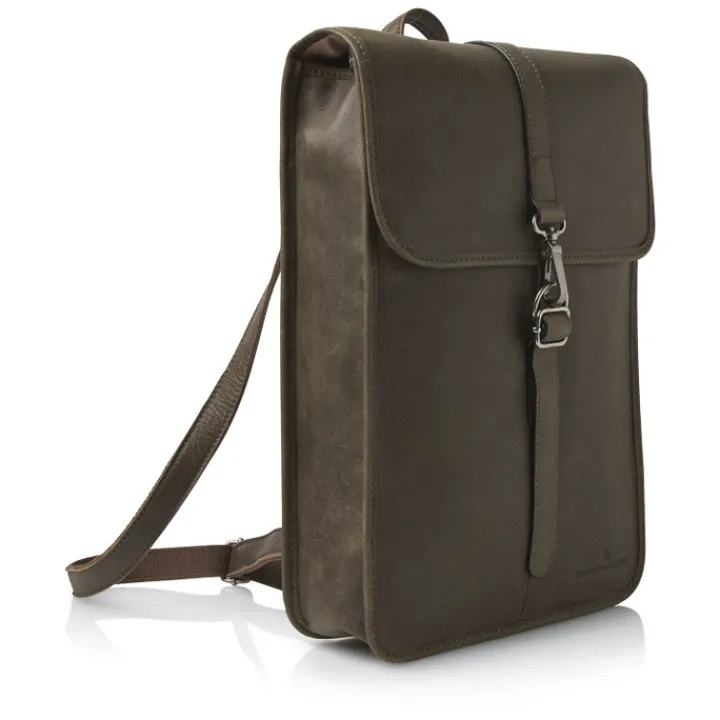 15.6 Inch Laptoptassen|Laptop Rugzakken>Castelijn & Beerens Carisma Laptoprugzak RFID 15.6'' + Tablet groen