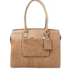 Laptop Schoudertassen|Leren Laptoptassen>Castelijn & Beerens Carisma Laptoptas 15.6" + Tablet RFID beige