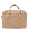 15.6 Inch Laptoptassen|Laptop Schoudertassen>Castelijn & Beerens Carisma Laptopbag 15.6" beige