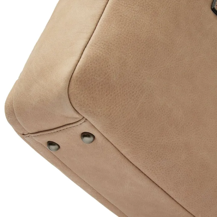 15.6 Inch Laptoptassen|Laptop Schoudertassen>Castelijn & Beerens Carisma Laptopbag 15.6" beige