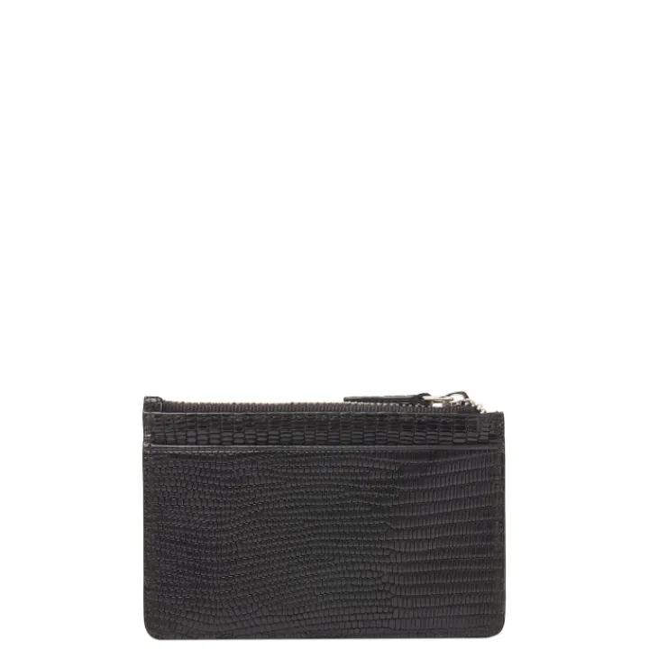 Rfid Portemonnees|Leren Portemonnees>Castelijn & Beerens Donna Mini Wallet 7 Pasjes RFID zwart