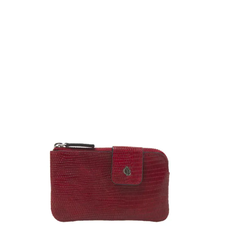 Sleutelhouders|Sleutelhouders>Castelijn & Beerens Donna Creditcard Sleuteletui RFID rood