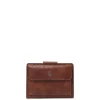 Rfid Portemonnees|Kleine Portemonnees>Castelijn & Beerens Donna Damesportemonnee 6 Pasjes RFID cognac