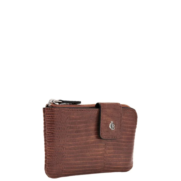 Sleutelhouders|Sleutelhouders>Castelijn & Beerens Donna Creditcard Sleuteletui RFID cognac