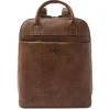 15.6 Inch Laptoptassen|Laptop Rugzakken>Castelijn & Beerens Donna Hanne Backpack 15.6" RFID cognac