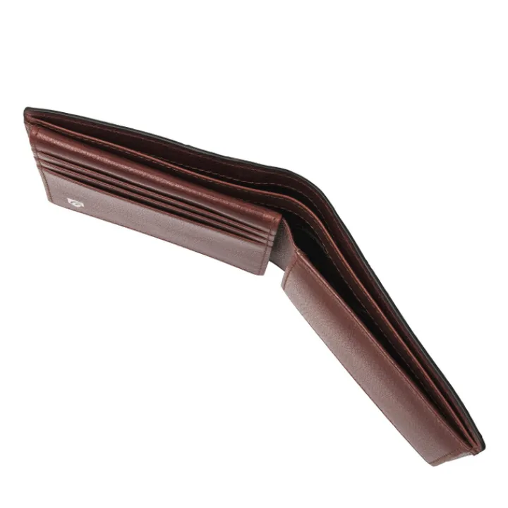 Rfid Portemonnees|Leren Portemonnees>Castelijn & Beerens Donna Billfold 8 Pasjes RFID cognac