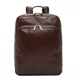15.6 Inch Laptoptassen|Laptop Schoudertassen>Castelijn & Beerens Firenze Business Rugzak 15.6" + Tablet mocca