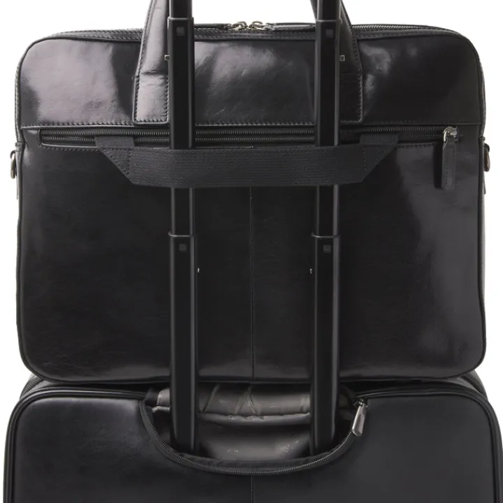 Herentassen|15.6 Inch Laptoptassen>Castelijn & Beerens Gaucho Paul Laptop Bag 15.6'' zwart