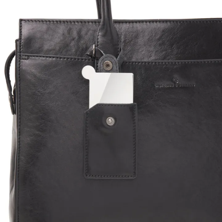 15.6 Inch Laptoptassen|Laptop Schoudertassen>Castelijn & Beerens Gaucho Ellen Laptop Shoulderbag 15.6'' zwart