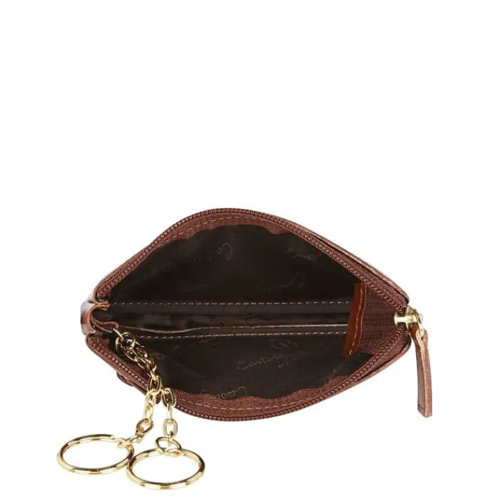 Leren Portemonnees|Rfid Portemonnees>Castelijn & Beerens Gaucho Grote Sleuteletui cognac