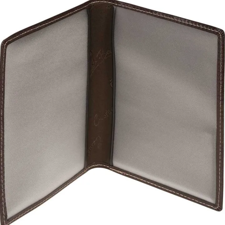 Paspoorthoesjes>Castelijn & Beerens Gaucho Paspoort Etui mokka