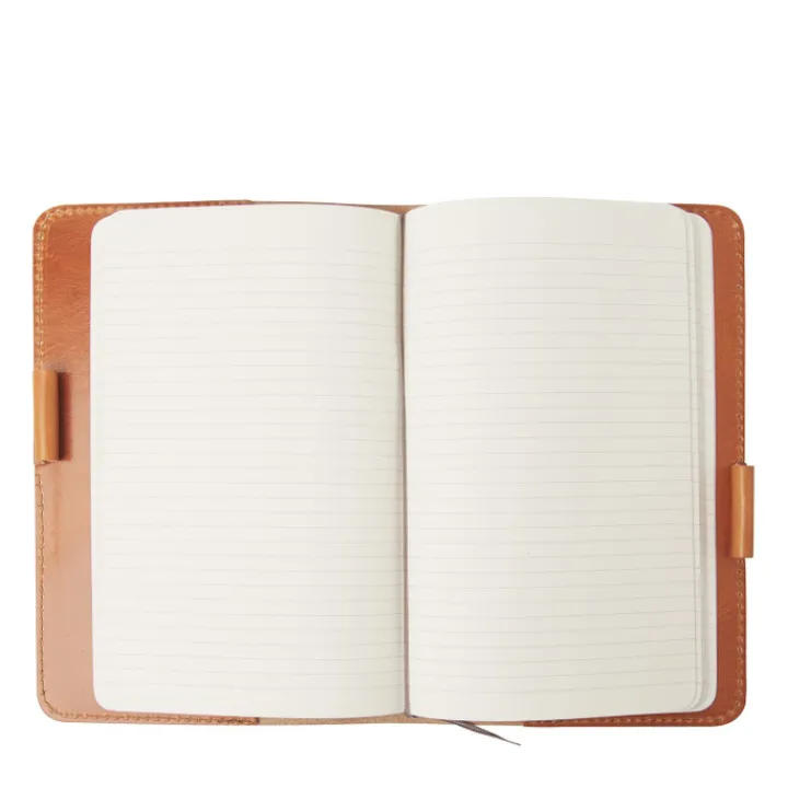 Schrijfmappen>Castelijn & Beerens Gaucho Notebook Cover A5 Moleskine cognac
