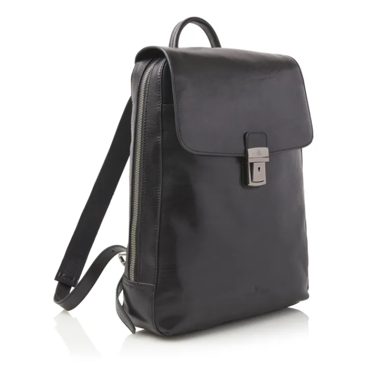 15.6 Inch Laptoptassen|Laptop Rugzakken>Castelijn & Beerens Gaucho Guus Laptop Backpack 15.6'' zwart