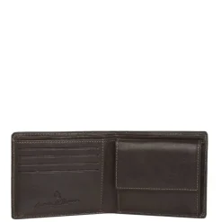 Rfid Portemonnees|Leren Portemonnees>Castelijn & Beerens Gaucho Billfold 8 Creditcards mokka