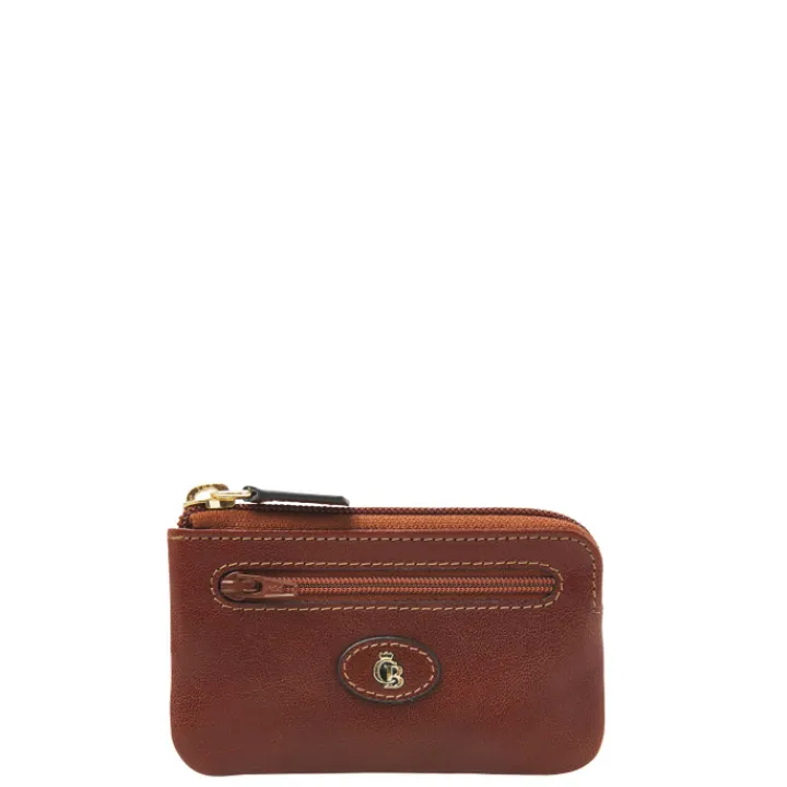 Rfid Portemonnees|Leren Portemonnees>Castelijn & Beerens Gaucho Sleuteletui cognac